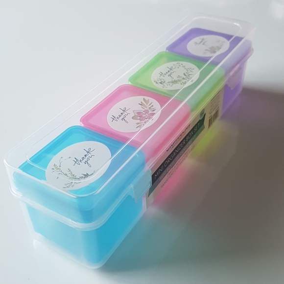 3 Sets of 5 pcs Desktop Organizer Box Set 4 Storage Box in a Big Box - Picture 7 of 7